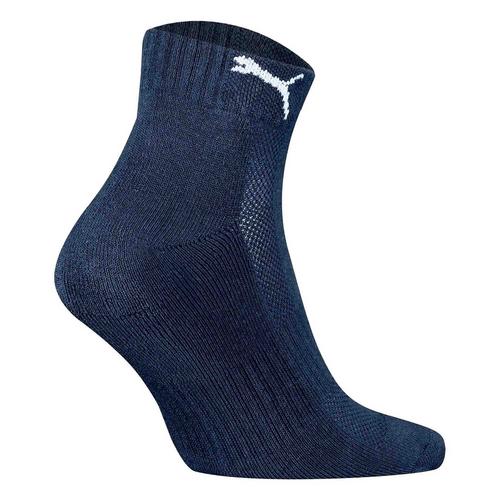 Rückansicht von PUMA Socken Freizeitsocken Blau