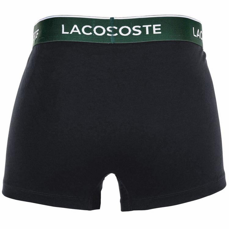 Lacoste Lacoste Boxershort Unterhose Herren - Schwarz/Blau/Gr&uuml;n - 9 | SportScheck