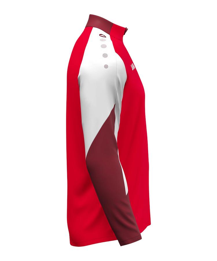 JAKO JAKO Dynamic Ziptop Sweatshirt Kids Funktionssweatshirt Kinder - rotweiss - 1 | SportScheck