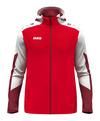 JAKO Dynamic Kapuzenjacke Kids Trainingsjacke Kinder - rotweiss