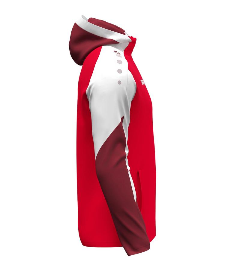 JAKO JAKO Dynamic Kapuzenjacke Kids Trainingsjacke Kinder - rotweiss - 1 | SportScheck