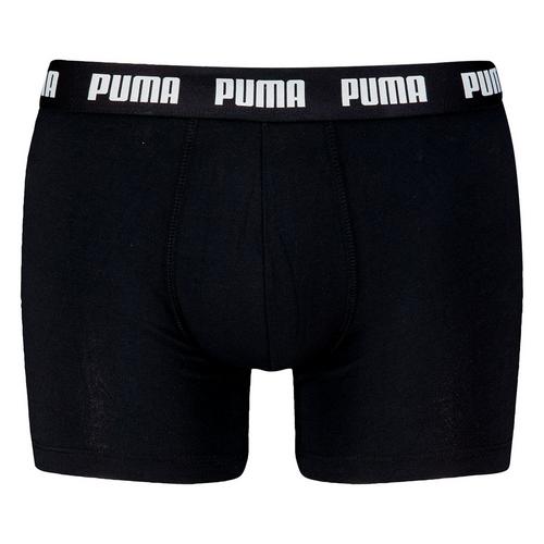 Rückansicht von PUMA Boxershort Hipster Herren Schwarz/Weiß