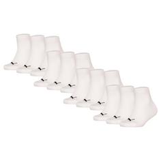 PUMA Socken Freizeitsocken Weiß