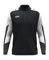 JAKO Dynamic Ziptop Sweatshirt Kids Funktionssweatshirt Kinder - schwarzweiss