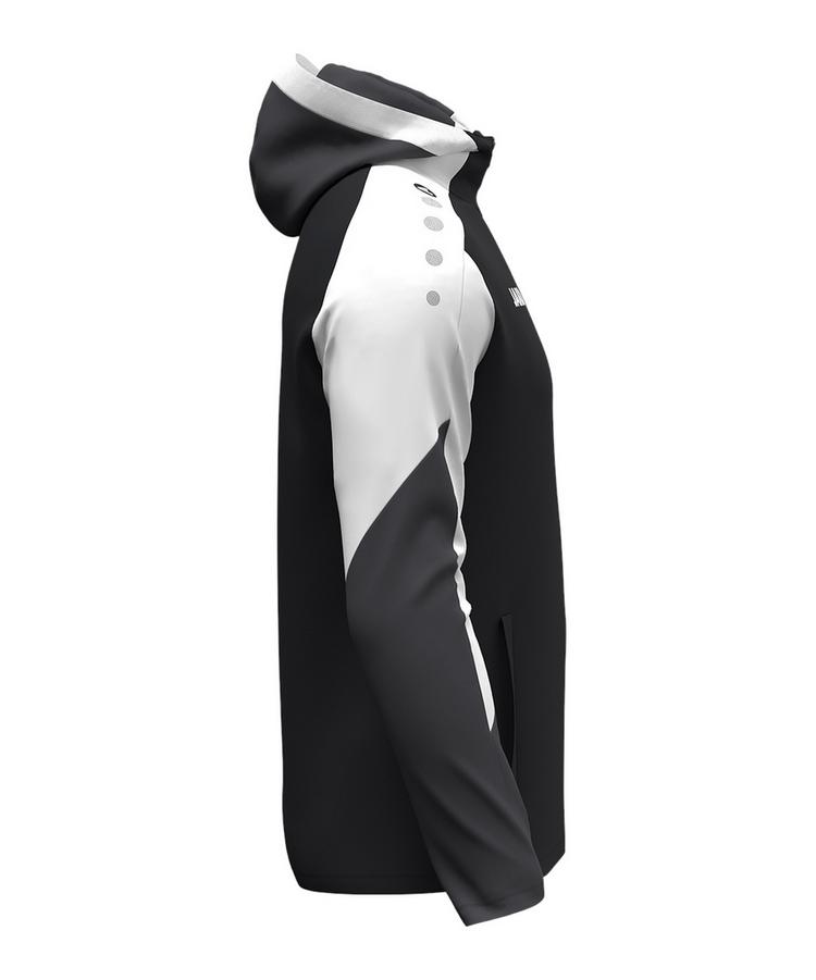 JAKO JAKO Dynamic Kapuzenjacke Kids Trainingsjacke Kinder - schwarzweissgrau - 1 | SportScheck