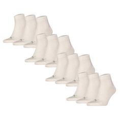 PUMA Socken Freizeitsocken Weiß (Oatmeal)