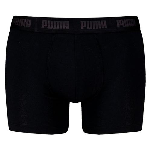 Rückansicht von PUMA Boxershort Hipster Herren Schwarz/Grau