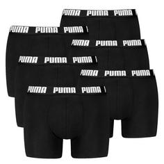 PUMA Boxershort Hipster Herren Schwarz/Weiß