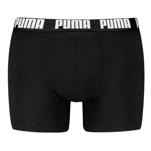 Rückansicht von PUMA Boxershort Hipster Herren Schwarz/Weiß