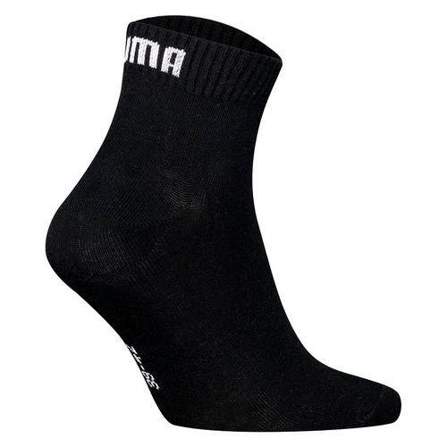 Rückansicht von PUMA Socken Freizeitsocken Schwarz