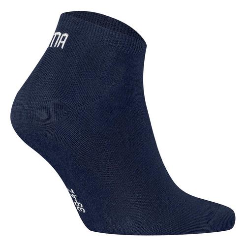 Rückansicht von PUMA Socken Freizeitsocken Blau