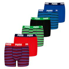 PUMA Boxershort Hipster Kinder Blau/Grün/Rot