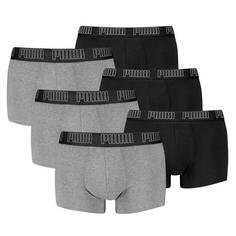 PUMA Boxershort Hipster Herren Schwarz/Grau