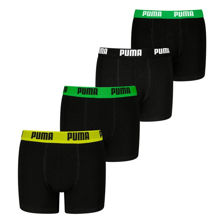 PUMA PUMA Boxershort Unterhose Jungen - Schwarz/Gr&uuml;n - 0 | SportScheck