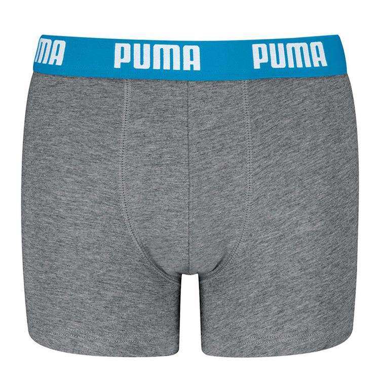 PUMA PUMA Boxershort Unterhose Jungen - Blau/Grau - 0 | SportScheck