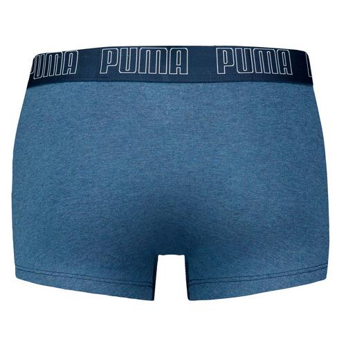 Rückansicht von PUMA Boxershort Hipster Herren Blau Denim