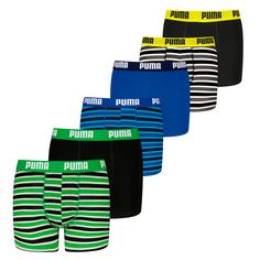 PUMA Boxershort Hipster Kinder Schwarz/Blau/Grün
