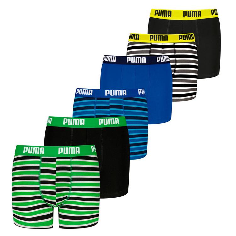 PUMA PUMA Boxershort Unterhose Jungen - Schwarz/Blau/Gr&uuml;n - 0 | SportScheck