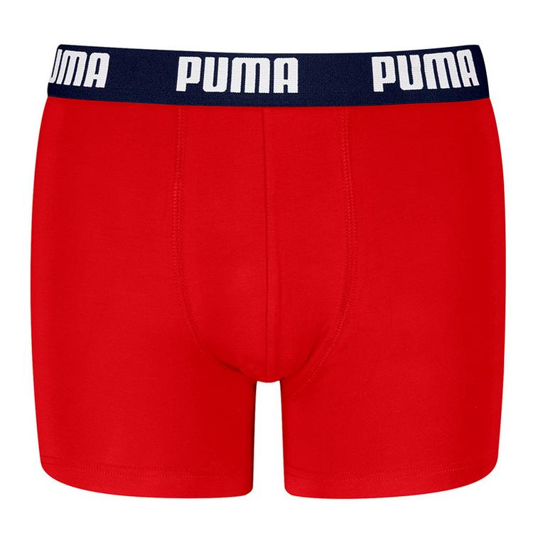 PUMA PUMA Boxershort Unterhose Jungen - Rot/Blau/Grau - 0 | SportScheck