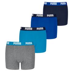 PUMA Boxershort Hipster Kinder Blau/Grau