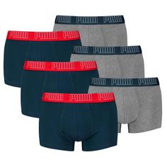 PUMA Boxershort Hipster Herren Blau/Grau