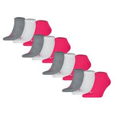 PUMA Socken Freizeitsocken Pink/Grau