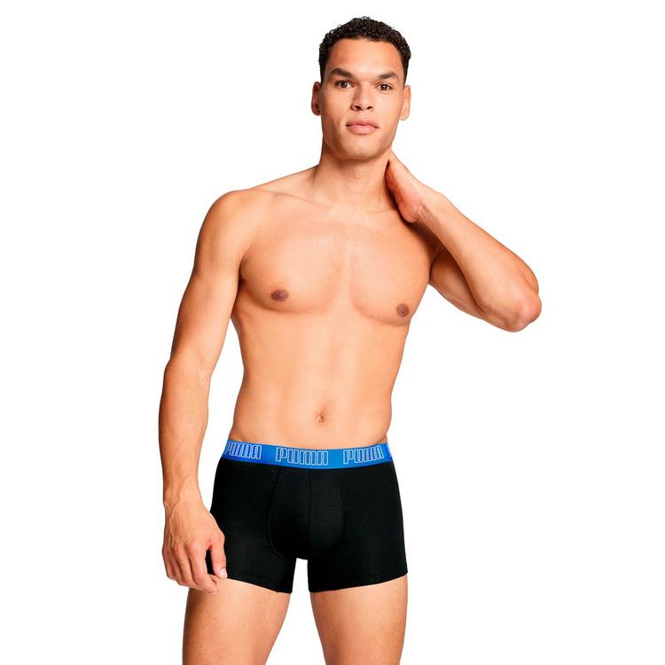 PUMA PUMA Boxershort Unterhose Herren - Schwarz/Blau/Rot - 2 | SportScheck