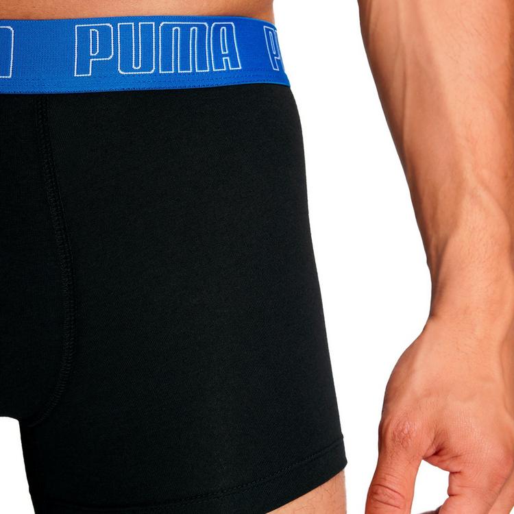 PUMA PUMA Boxershort Unterhose Herren - Schwarz/Blau/Rot - 4 | SportScheck