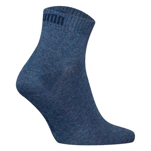 Rückansicht von PUMA Socken Freizeitsocken Denim Blau