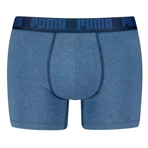 Rückansicht von PUMA Boxershort Hipster Herren Blau Denim