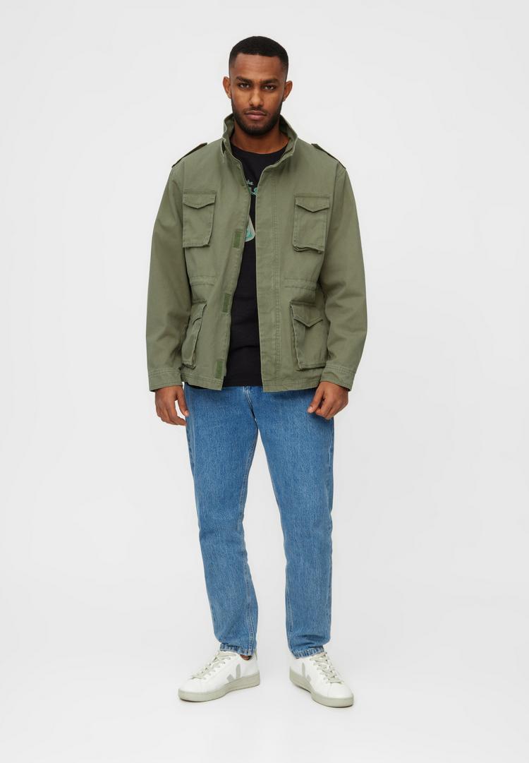 Derbe Derbe Milby Kurzmantel Herren - olivine/navy - 1 | SportScheck