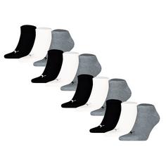 PUMA Socken Freizeitsocken Schwarz/Weiß/Grau
