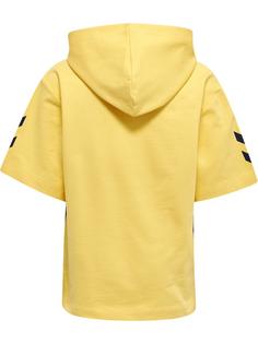 Rückansicht von hummel hmlCLOUD HOODIE S/S Hoodie Kinder BLACK IRIS