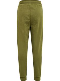 Rückansicht von hummel hmlCLOUD PANTS Trainingshose Kinder OLIVE BRANCH