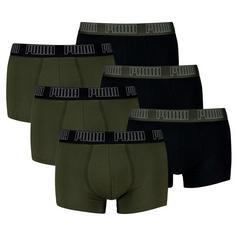 PUMA Boxershort Hipster Herren Schwarz/Grün