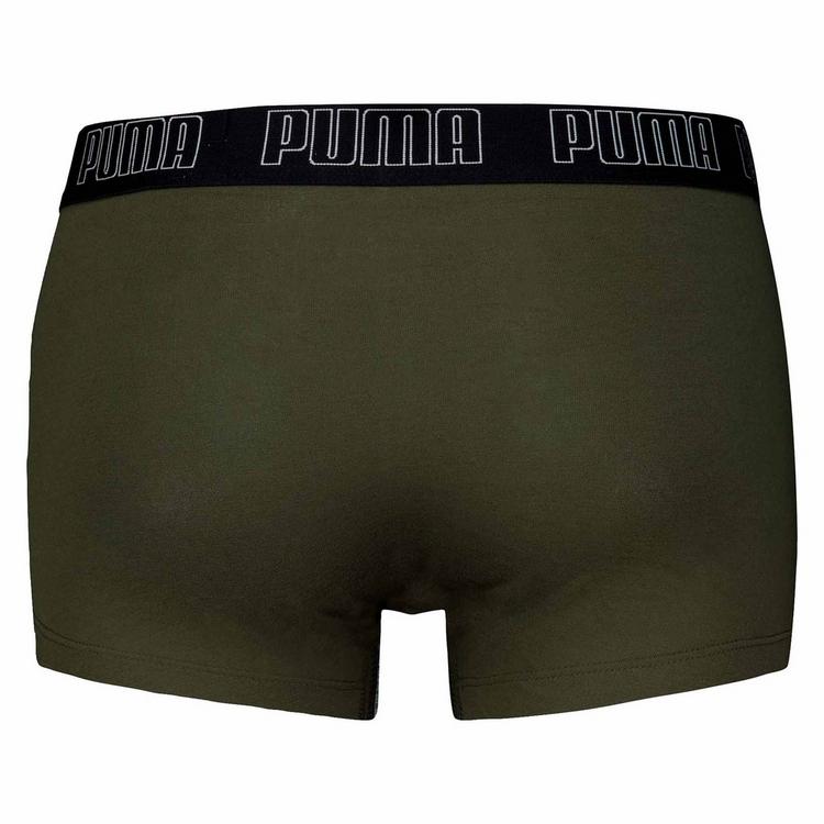 PUMA PUMA Boxershort Unterhose Herren - Schwarz/Gr&uuml;n - 0 | SportScheck