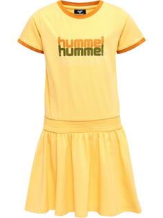 hummel hmlCLOUD DRESS S/S Tenniskleid Kinder CORNSILK