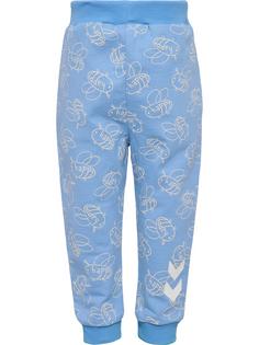 Rückansicht von hummel hmlGLADSOME PANTS Trainingshose Kinder SILVER LAKE BLUE