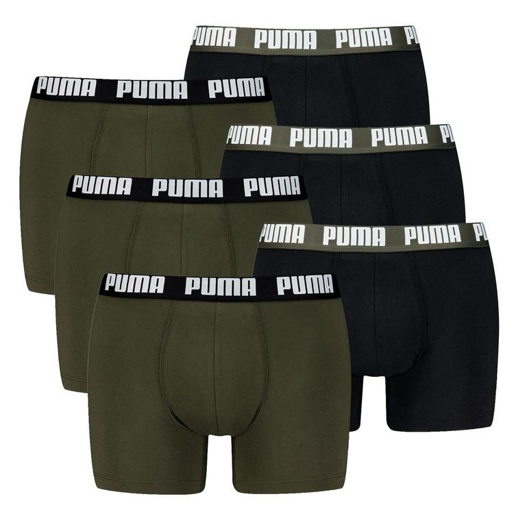 PUMA PUMA Boxershort Unterhose Herren - Schwarz/Gr&uuml;n - 0 | SportScheck