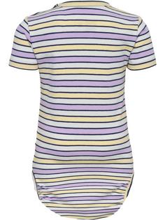 Rückansicht von hummel hmlHAPPY ME BODY S/S Trainingsanzug Kinder ORCHID BLOOM