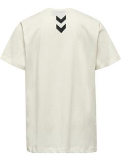 Rückansicht von hummel hmlSATELLITE T-SHIRT S/S Funktionsshirt Kinder MARSHMALLOW