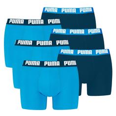 PUMA Boxershort Hipster Herren Hellblau