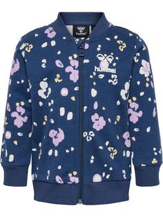 hummel hmlHAPPY ZIP JACKET Sweatshirt Kinder SARGASSO SEA