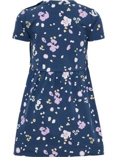 Rückansicht von hummel hmlHAPPY DRESS S/S Tenniskleid Kinder SARGASSO SEA