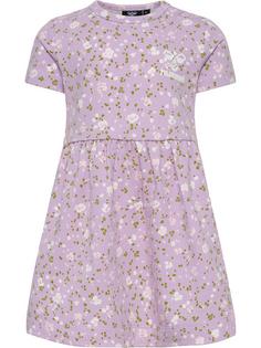 hummel hmlGLAD DRESS S/S Tenniskleid Kinder ORCHID BLOOM