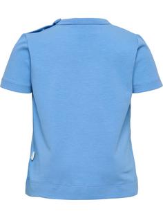Rückansicht von hummel hmlDREAM T-SHIRT SS Funktionsshirt Kinder SILVER LAKE BLUE