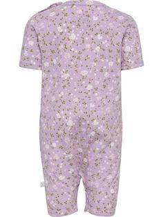 Rückansicht von hummel hmlGLAD BODYSUIT S/S Trainingsanzug Kinder ORCHID BLOOM