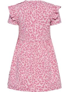 Rückansicht von hummel hmlDREAM IT DRESS S/S Tenniskleid Kinder PARFAIT PINK