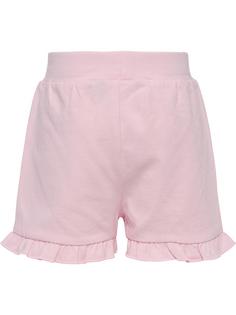 Rückansicht von hummel hmlDREAM RUFFLE SHORTS Funktionsshorts Kinder PARFAIT PINK