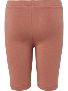 Rückansicht von hummel hmlFLOWY SHORTS Funktionsshorts Kinder COPPER BROWN